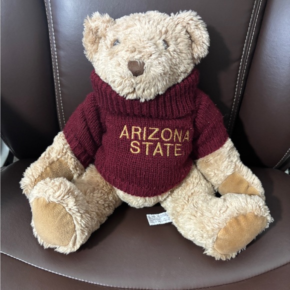 arizona state Other - Arizona State Teddy Bear with Maroon Sweater